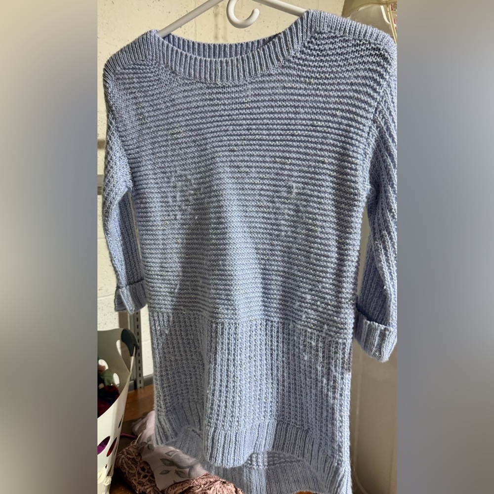 Light blue Chico’s Sweater